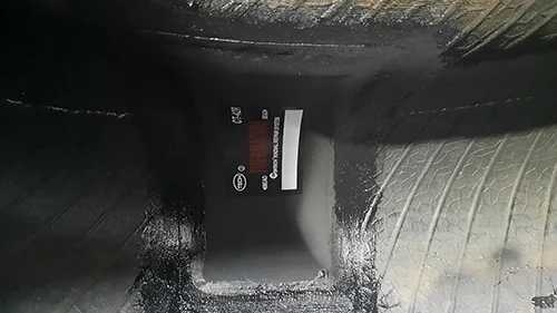 Sidewall repair, original photograph 5