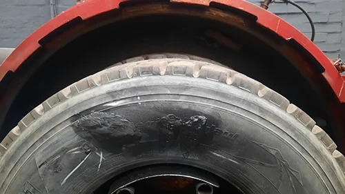 Sidewall repair, original photograph 8